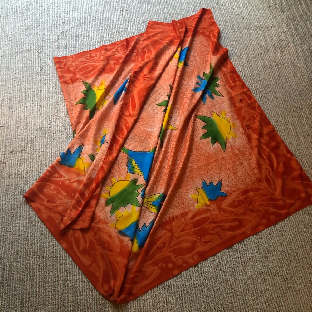 Beach wrap, beautiful colours - Picture 5 of 6